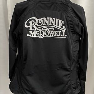 New Black Custom Embroidered Ronnie McDowell Jacket